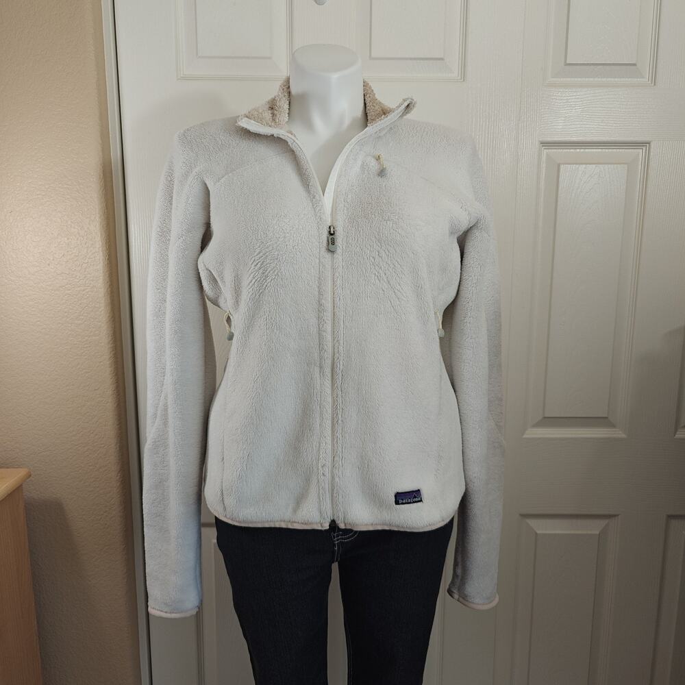W's Patagonia Cream Regulator R4 Fleece Jacket sz L